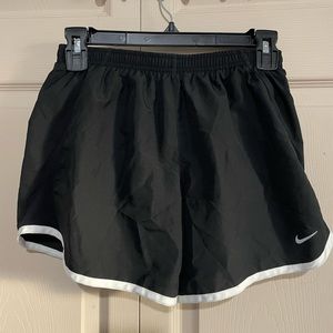 Nike kids black shorts